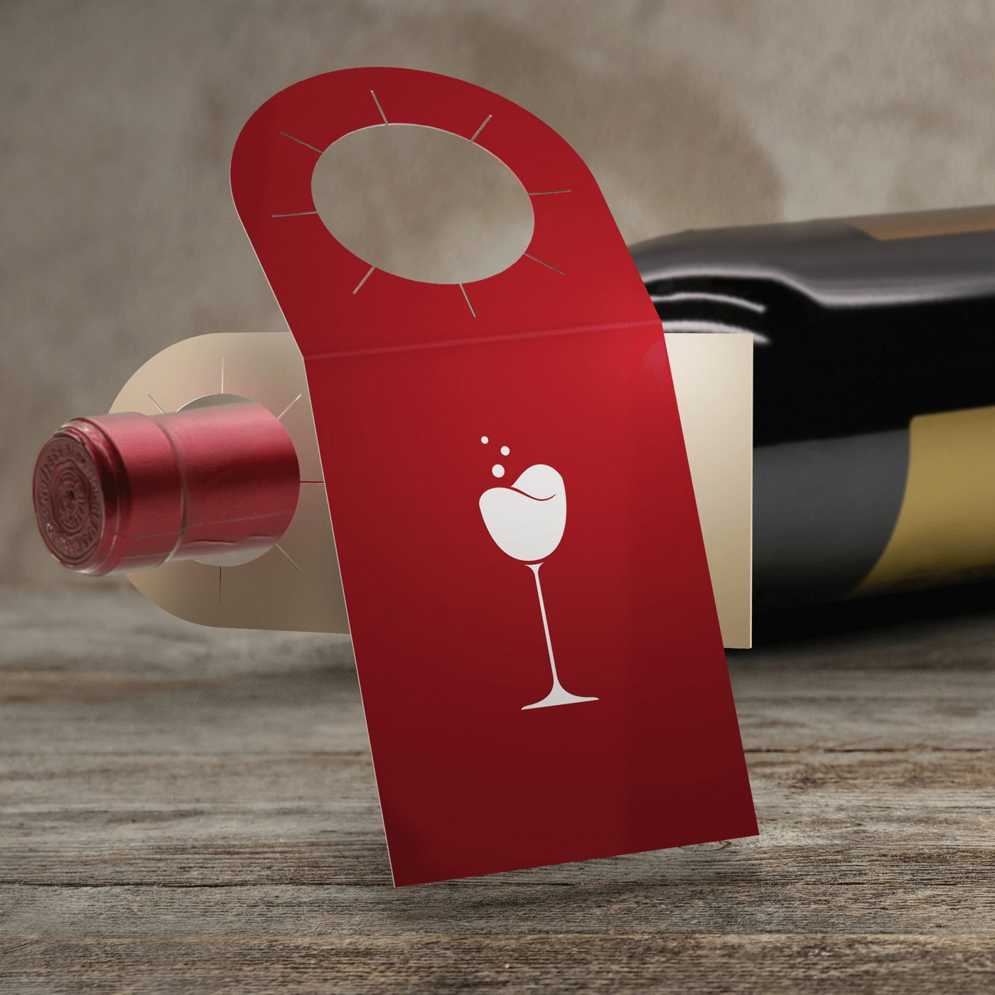 Bottle Neck Hang Tags
