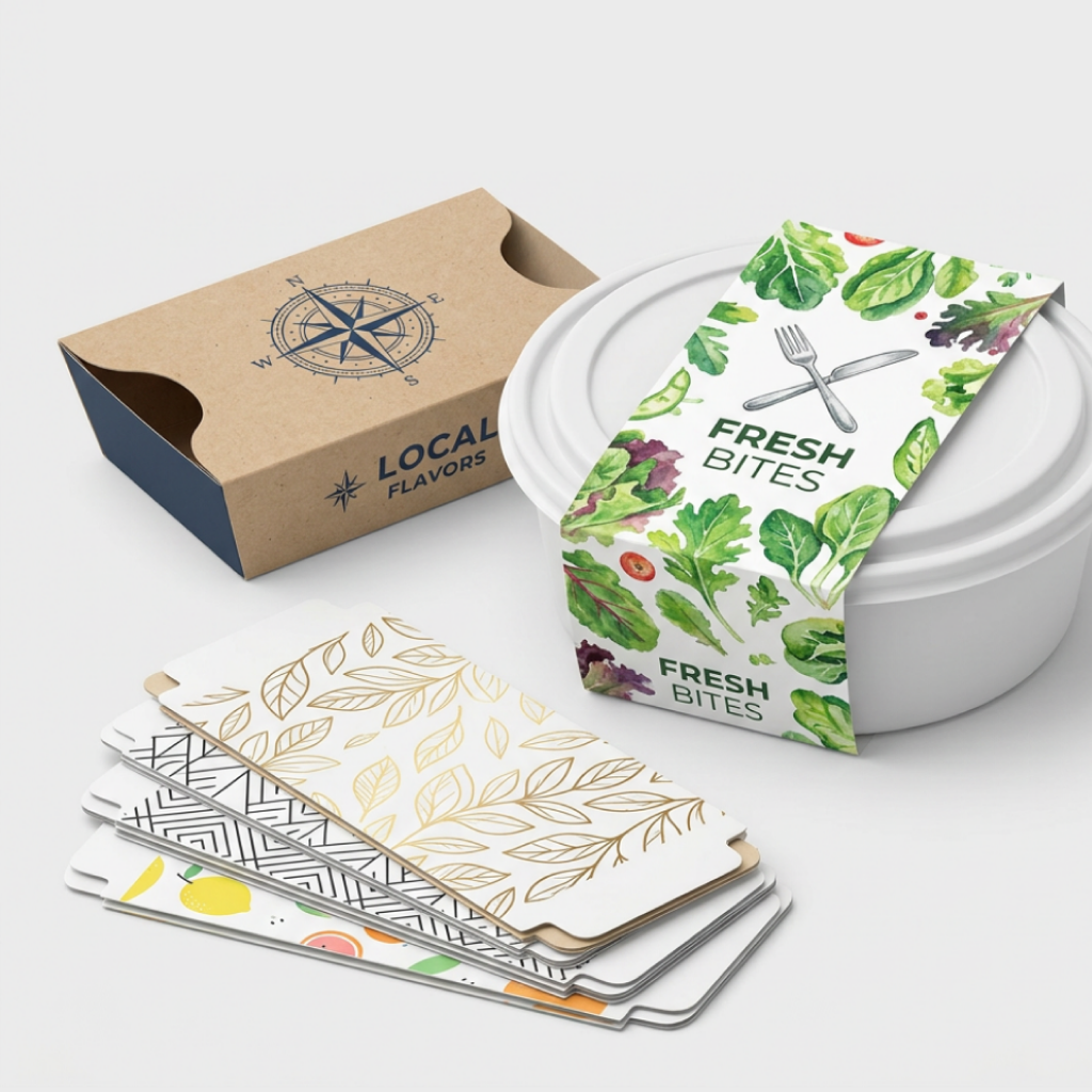 Food Container Sleeves Printing