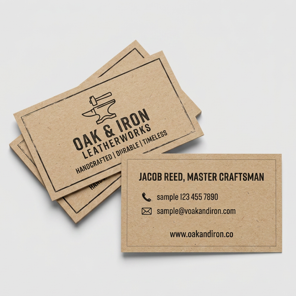 Kraft Business Cards