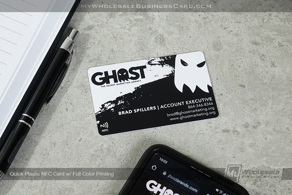Quick Plastic NFC Business Cards
