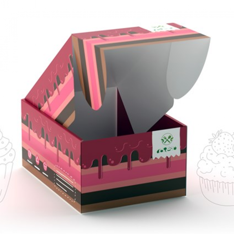 Self Locking Tray with Hinged Lid