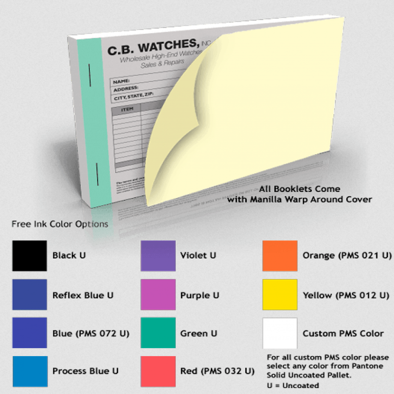 Business Form In 3 Copies NCR