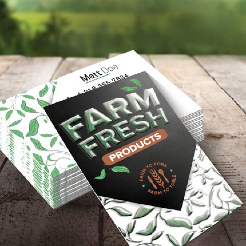 Raised Spot UV Postcards