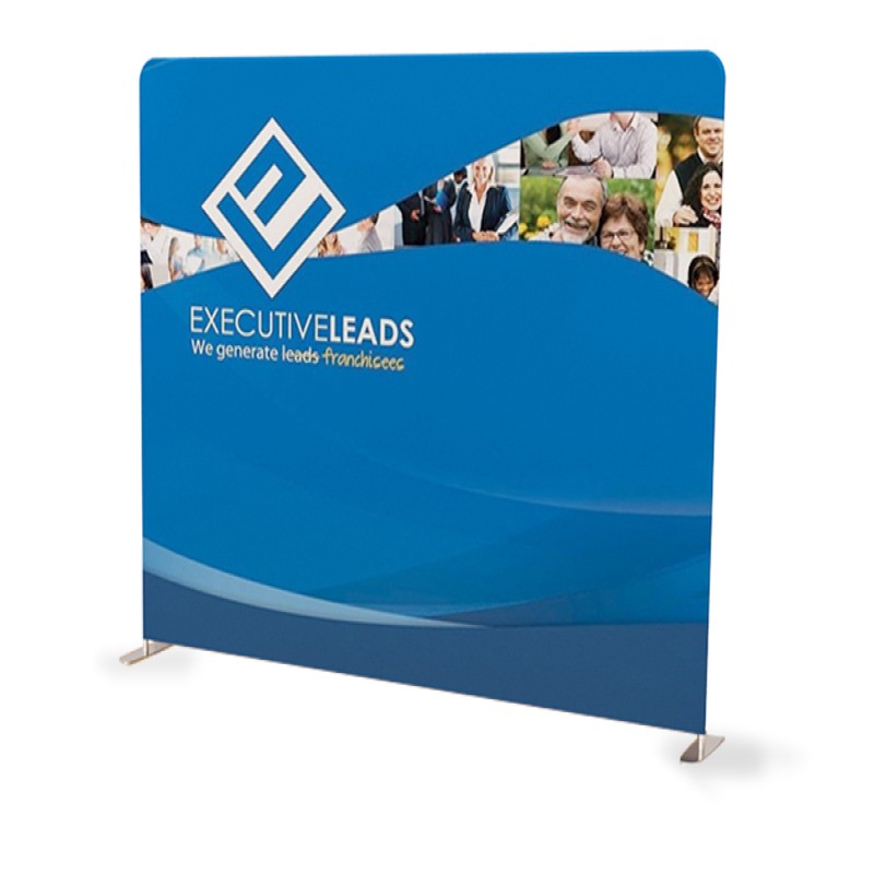 Montreal Backdrop Step and Repeat Straight Tension Fabric Display