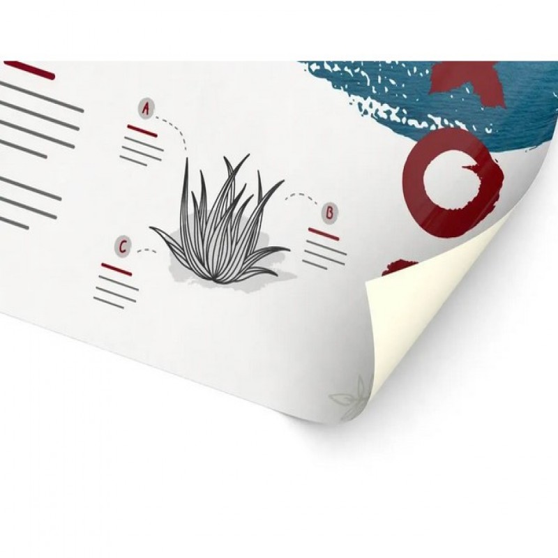 Adhesive White Vinyl