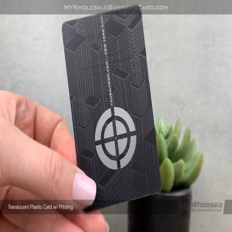 Translucent Plastic Business Cards