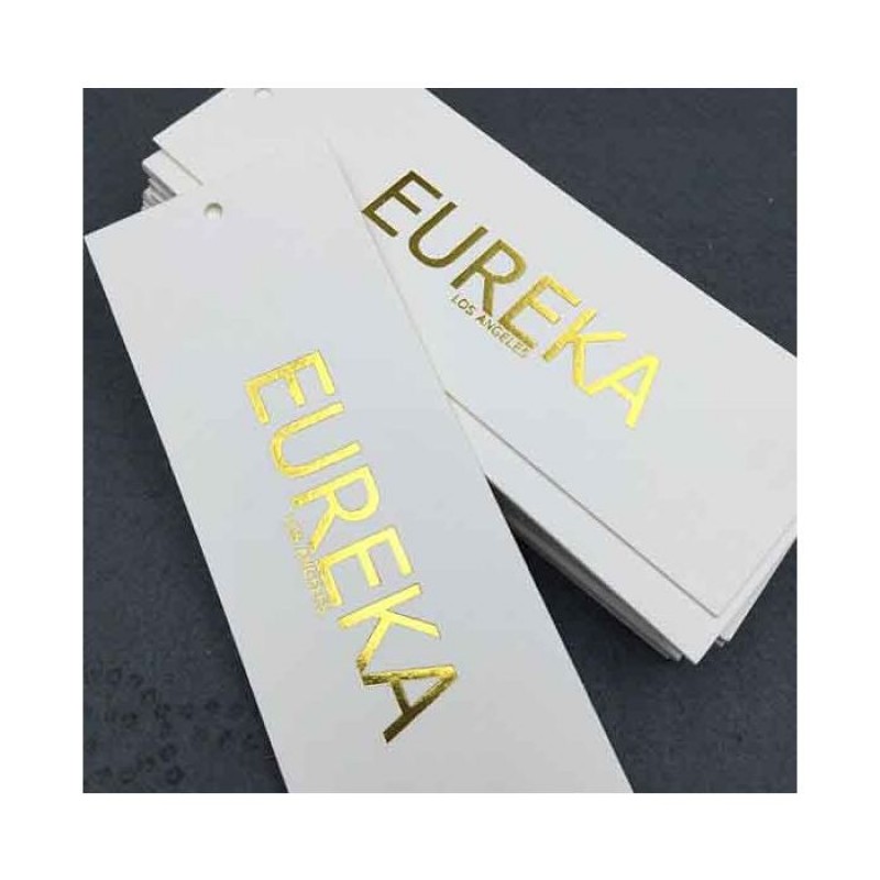 Raised Spot UV Suede cards - Hang Tags