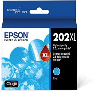 Epson 202XL Cyan Ink Cartridge – Premium Compatible