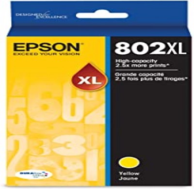Epson 802XL Yellow Ink Cartridge – Premium Compatible