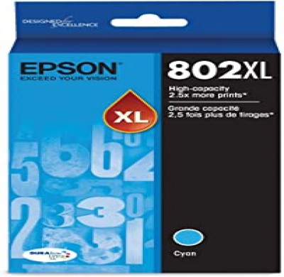 Epson 802XL Cyan Ink Cartridge – Premium Compatible