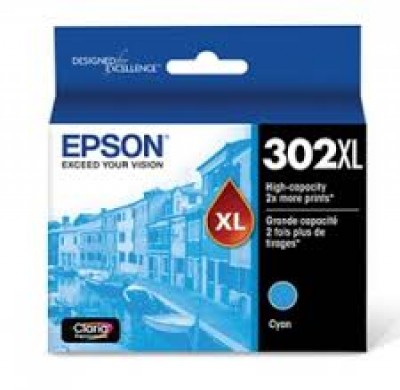 Epson 302XL Cyan Ink Cartridge – Premium Compatible