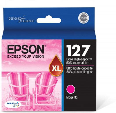 Epson 127 Magenta Ink Cartridge, Extra High Yield – Premium Compatible