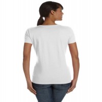 Fruit of the Loom Ladies' 8.3 oz./lin. yd. HD Cotton V-Neck T-Shirt | L39VR_2