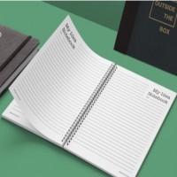 Spiral Coil Bound Notebooks OR Notepads with Glue Binding_2